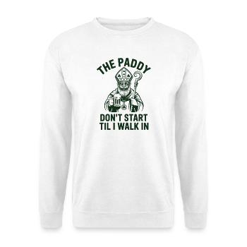 Der Reis fängt erst an, wenn ich reinkomme - Unisex Pullover - Weiß - Vorne