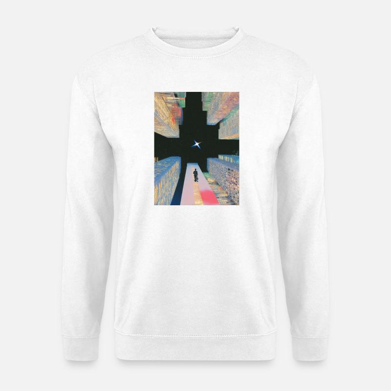 Conception d’univers - Sweat-shirt Unisexe - blanc