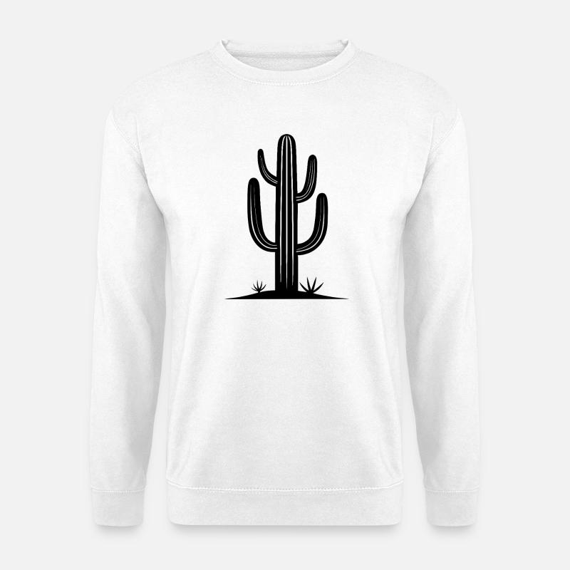 Saguaro Cactus - Unisex Sweatshirt - white