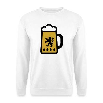 Festival folklorique des armoiries Bavaria Mug - Sweat-shirt Unisexe - blanc - Devant