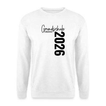 Primary School Graduation Farewell Class Of 2026 - Unisex Pullover - Weiß - Vorne