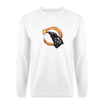 Soudeur Sparks Metal Industry Work Pride - Sweat-shirt Unisexe - blanc - Devant