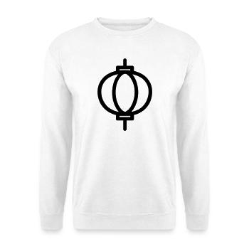 lanterne chinoise - Sweat-shirt Unisexe - blanc - Devant