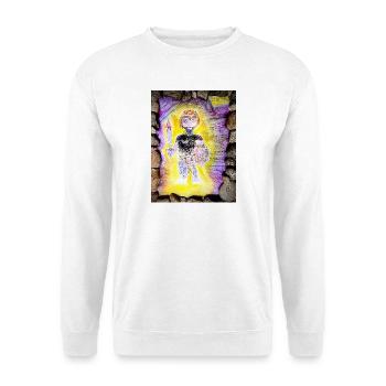 Finde Jesus von Eunice Ahiale  - Unisex Sweatshirt - white - Front