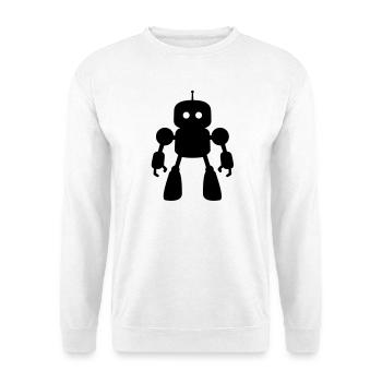 I Robot - Sweat-shirt Unisexe - blanc - Devant