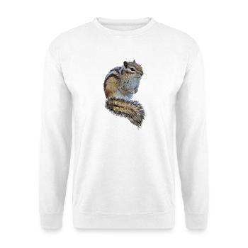 chipmunk - Unisex Sweatshirt - white - Front