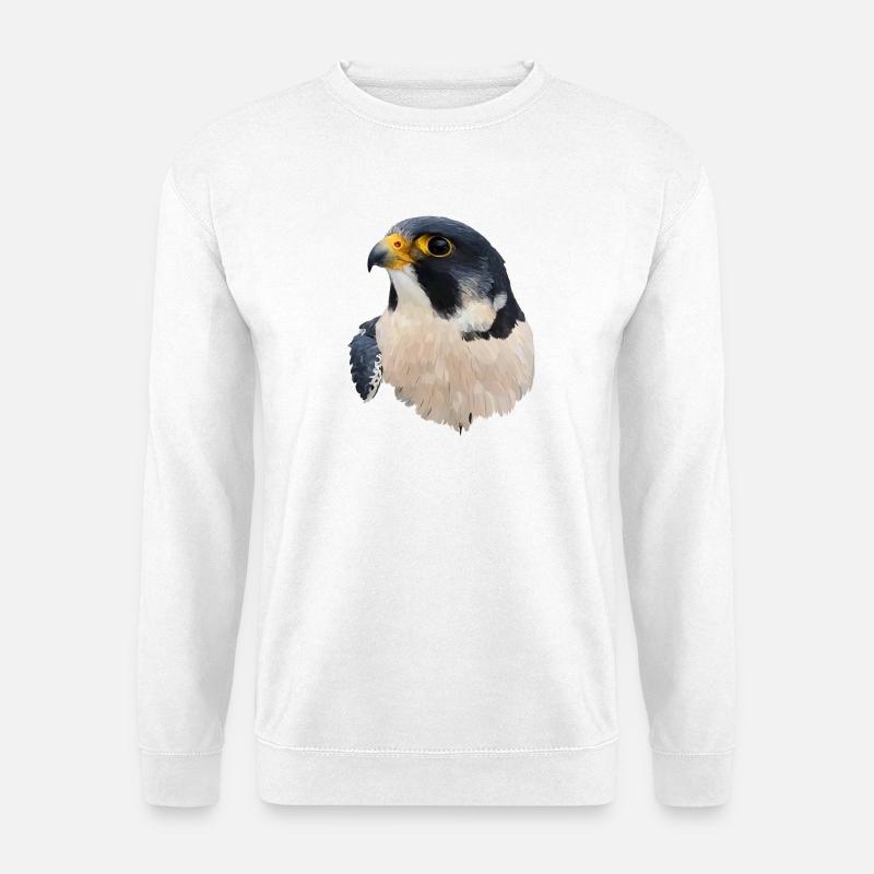 Wanderfalke - Unisex Pullover - Weiß
