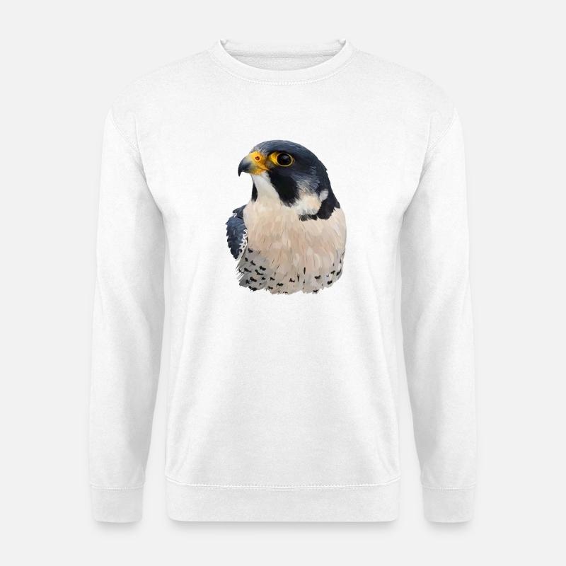 Wanderfalke - Unisex Pullover - Weiß