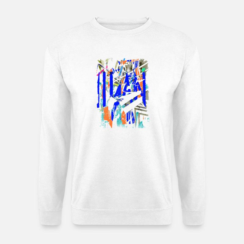 Streetart - Unisex Pullover - Weiß