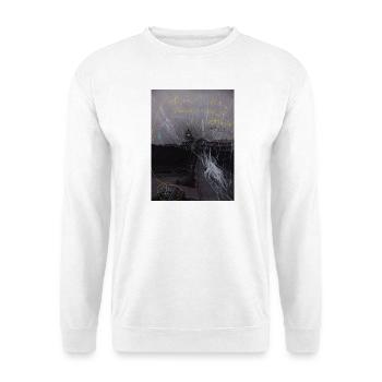 „were“wolf Attacke - „war“ Atacke, Estaca de Bares - Unisex Pullover - Weiß - Vorne