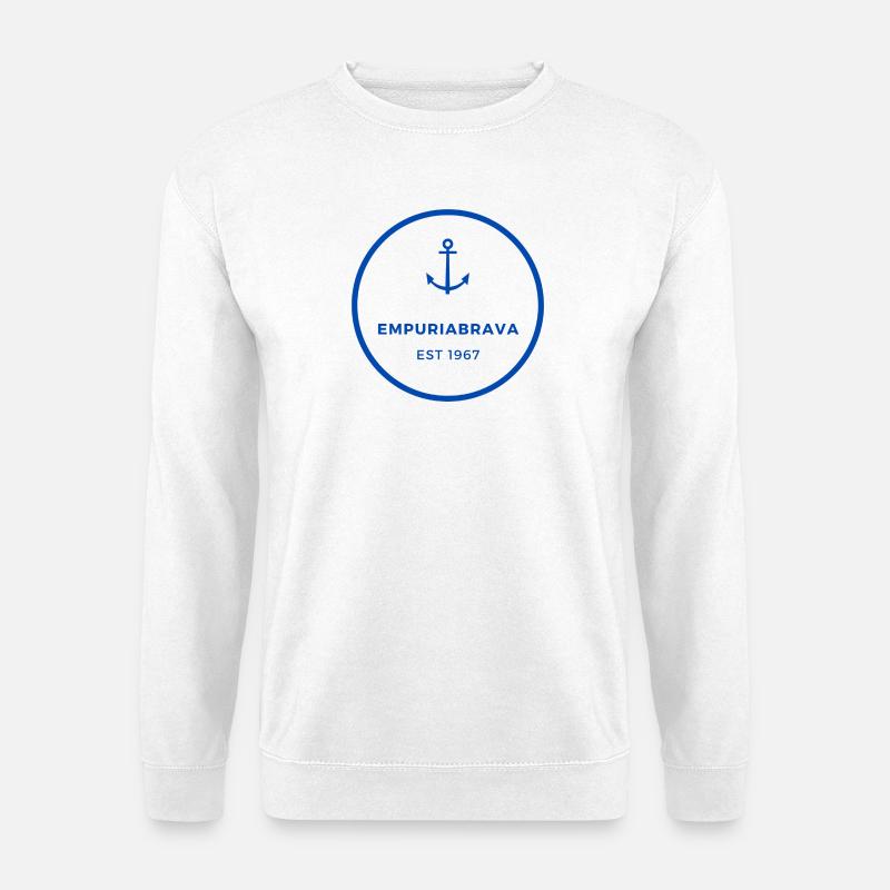 EmpuriaBrava EST 1967 - Unisex Pullover - Weiß