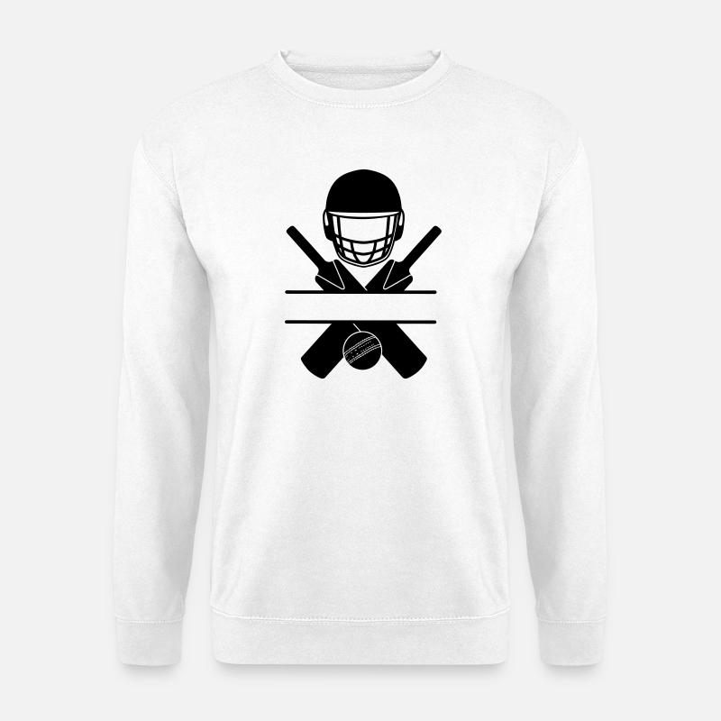 Cricket 12 - Unisex Sweatshirt - white