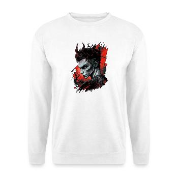 Fashion demon 01 - Unisex Sweatshirt - white - Front