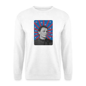 T-Shirt Virginia Tonelli antifaschistisch friaulisch - Unisex Pullover - Weiß - Vorne