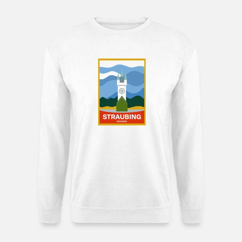 Straubing - Unisex Pullover - Weiß