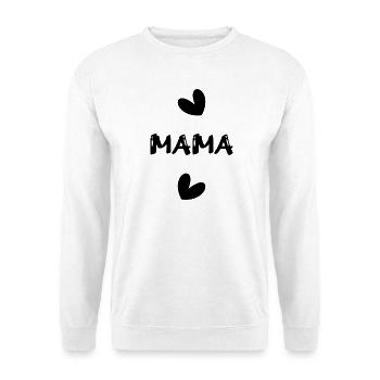 CHRISTMAS. YEAR. ANNIVERSARY. RETIREMENT. DAD. MAMAM. - Unisex Sweatshirt - white - Front