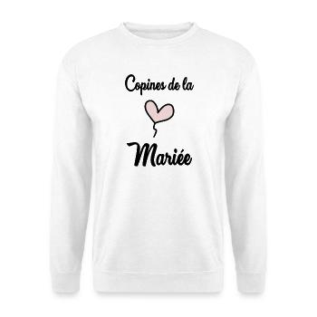 FREUNDINNEN DER BRAUT - Unisex Pullover - Weiß - Vorne