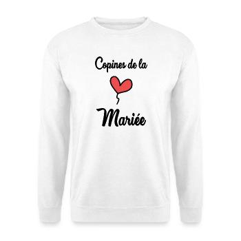 FREUNDINNEN DER BRAUT - Unisex Pullover - Weiß - Vorne