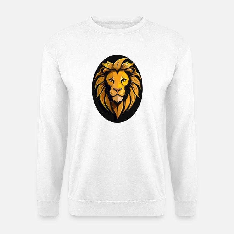Lion - Unisex Sweatshirt - white