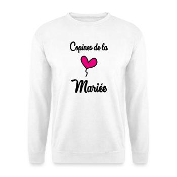 FREUNDINNEN DER BRAUT - Unisex Pullover - Weiß - Vorne