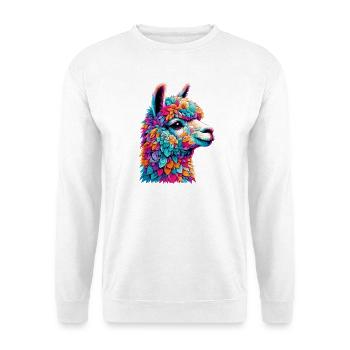 Alpaca - Unisex Sweatshirt - white - Front