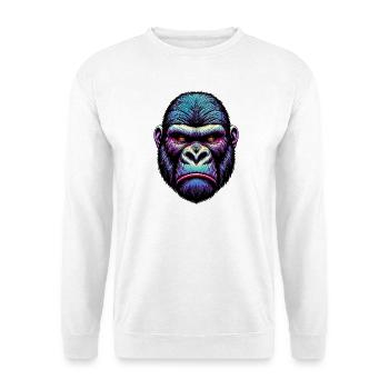 Gorilla - Unisex Sweatshirt - white - Front