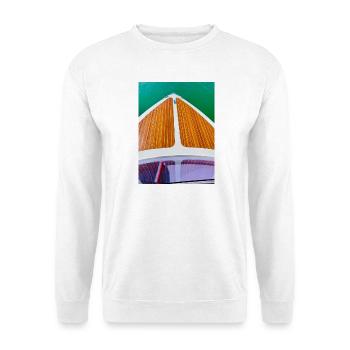 Motorboat - Unisex Sweatshirt - white - Front