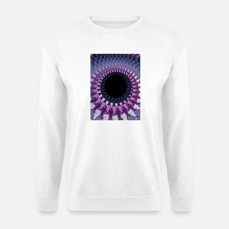 Abstract - Unisex Sweatshirt - white