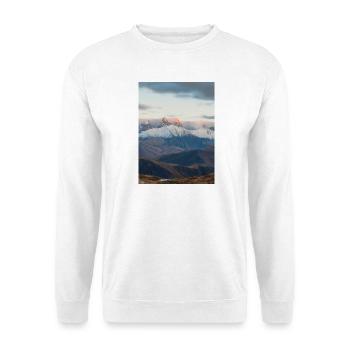 Aiguilles d'Arves - Sweat-shirt Unisexe - blanc - Devant