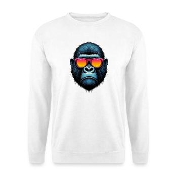 Gorilla - Unisex Sweatshirt - white - Front