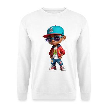 Urban Kid Cool Graphics - Unisex Sweatshirt - white - Front