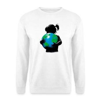 Planet Earth - Unisex Sweatshirt - white - Front