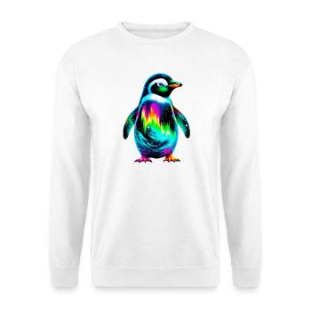 Pingouin - Sweat-shirt Unisexe - blanc - Devant
