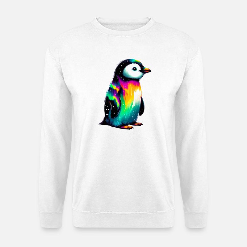 Pinguin - Unisex Pullover - Weiß