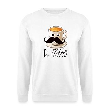 Espresso - Unisex Sweatshirt - white - Front