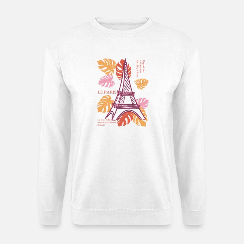 Tour Eiffel - Unisex Sweatshirt - white