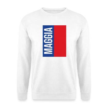 Maggia Ticino Souvenir Maggia - Unisex Sweatshirt - white - Front