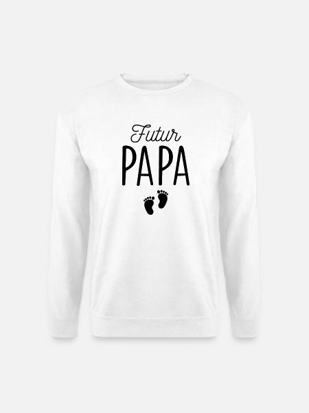 Dad-to-be, Birth, Gift idea, Baby, Child - Unisex Sweatshirt - white
