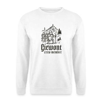 Giewont Crew Member Knights Mountain - Unisex Sweatshirt - white - Front