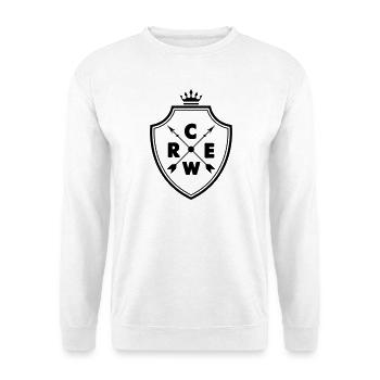 crew_wappen - Sweat-shirt Unisexe - blanc - Devant