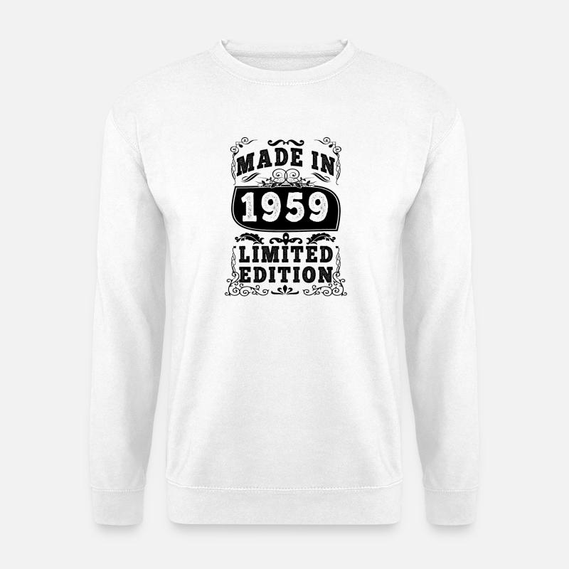 Ätherisches Naturmuster in Pastell - Unisex Pullover - Weiß