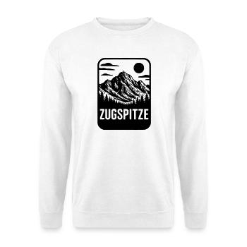 Zugspitze Berg Germany - Unisex Sweatshirt - white - Front