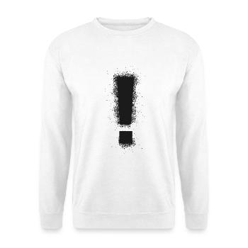 ! - Unisex Sweatshirt - white - Front