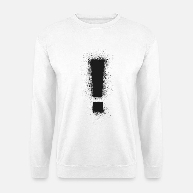 ! - Unisex Pullover - Weiß