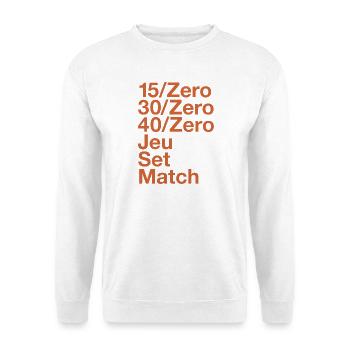 French Tennis - Unisex Sweatshirt - white - Front