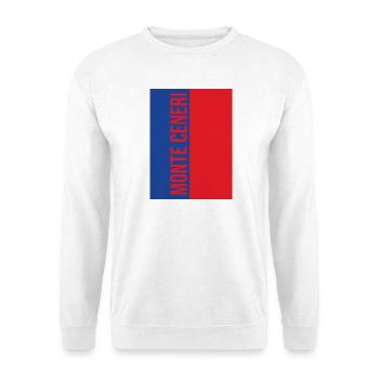 Monte Ceneri T-Shirt - Unisex Pullover - Weiß - Vorne