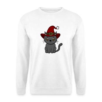 Cat Christmas - Unisex Sweatshirt - white - Front