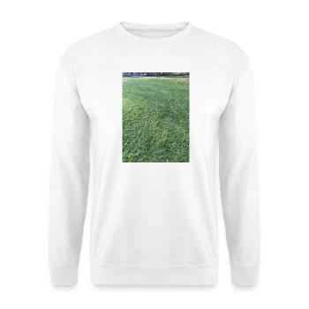 Grass grid blaze of colour - Unisex Sweatshirt - white - Front