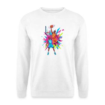 67 Basketball Memes - six sept - Sweat-shirt Unisexe - blanc - Devant
