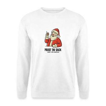 Merci à toi - Sweat-shirt Unisexe - blanc - Devant